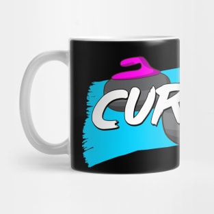 Curling (with an exclamation mark!) Mug